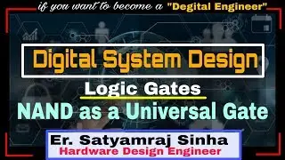 NAND Logic Gate | NAND is a universal logic gate | A complete explanation with desigining | EG