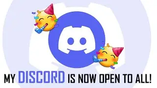 My Discord server is now open to all! Join us!