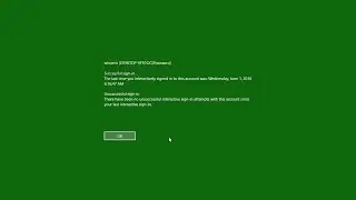 Last Logon Information - Show In Windows 10