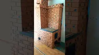 отопительно варочная печь.  