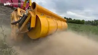 НЕРЕАЛЬНЫЕ КАДРЫ РАБОТЫ ФИНСКОГО РОТОВАТОРА MERICRUSHER MJS-241STG на ТЛП-4М-038 ГСТ ПРО