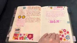 Hobonichi cousin hon ☀️ JULY Flipthrough