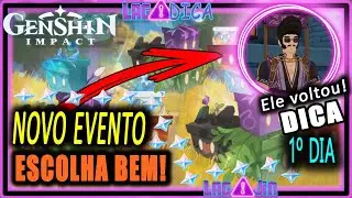EVENTO MERCADORIAS MARAVILHOSAS 2 🎁 DIA 1 Genshin Impact