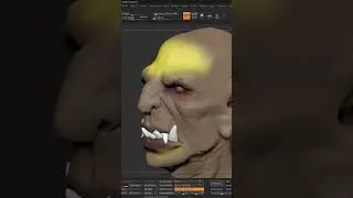 3D Sculpting Goblin #shorts