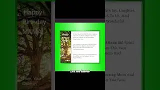 Happy Birthday Card UI/UX with HTML and CSS #shorts
