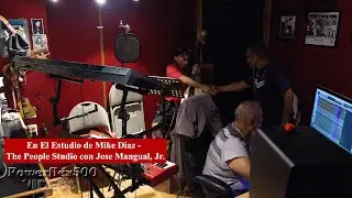 En El Estudio Con Jose Mangual, Jr.  - The People Studio de Mike Diaz - Aug - Sept 2024