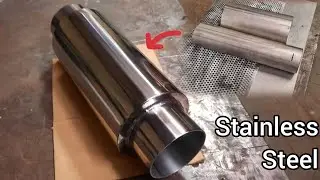 DIY 3 Inch Exhaust Muffler