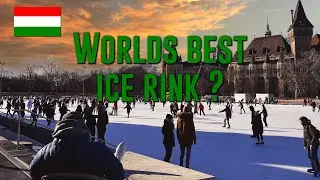 Worlds Best Ice Rink? BUDAPEST !! #worldsbest #icerink #odr #budapest #travel #iceskatingtricks