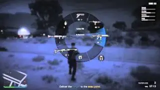 GTA 5 - Crazy Motorcycle Getaway - Extraction Mode