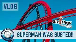 Long Lines and Broken Coasters at Six Flags Great Adventure! | Park Vlog