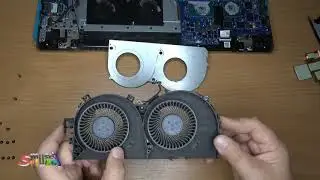 Lenovo Legion Y520 prevention - disassembly, dust removal, thermal paste replacement.