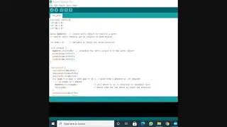 PWM control of a DC motor | Sweep application for servo motor | Demonstration Video