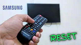 How To Reset Samsung LED TV Remote Control | Fixed Any Samsung TV Remote Not Working/Not Respond