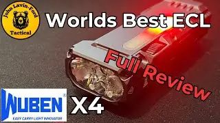 Best EDC Flashlight Wuben X4 Flashlight. Wuben ECL. Worlds Best Flashlight. 