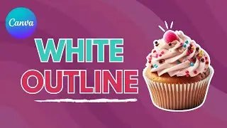 How To Add White Border To Image In Canva (3 Min) | Canva White Outline | 2024