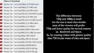 best resolution on youtube