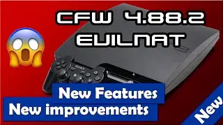 PS3 Evilnat CFW 4.88.2 Cobra 8.3 CEX noBD / noBT / noBD & noBT for Damaged Console's