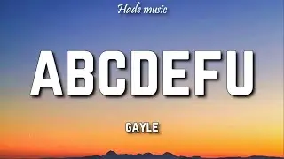 GAYLE - abcdefu (Lyrics)