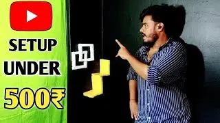 Professional Youtube Setup Under 500 || सबसे Best YouTube Setup खुद से बनाओ