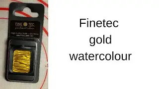 Finetec gold watercolour paint | any good?