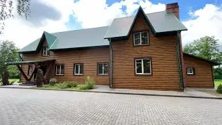 Дом охотника Хойникский - территория, Отдых в Беларуси