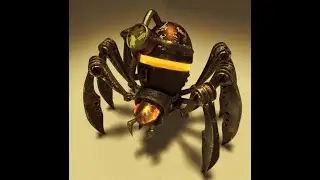 Mechanical Spider- Mechanical Modeling Lesson 3