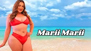 Marii Marii | American Curvy Plus-Size Fashion Model | Bio & Info