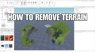 HOW TO REMOVE TERRAIN 2025 ROBLOX STUDIO TUTORIAL [WORKING]
