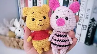 🐷Amigurumi Domuzcuk Tarifi & PİGLET 🐷 12 CM #örgüdomuzcuktarifi#amigurumidomuzcuk