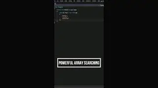 Make array searches POWERFUL with this technique