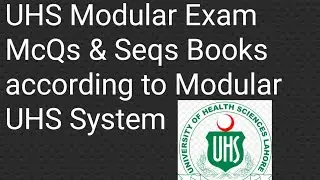 UHS 1st year MBBS Modular system McQs & Seqs Books #uhs #pooltouhsofficial