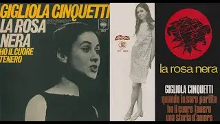 La Rosa Nera - Gigliola Cinquetti(밤의 장미 - 질리오라 친케티)[가사번역]