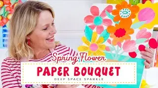 How to Make a Springtime Flower Paper Bouquet