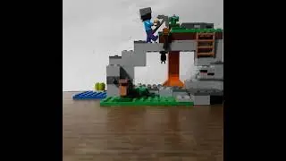 лего майнкрафт пещера мультик часть 9