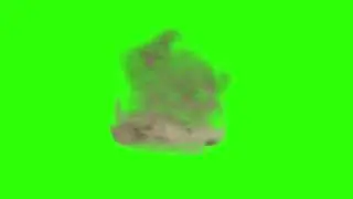 Air Vortex master shot || Green Screen 4K Footage  -08 || 2023