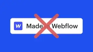 How to Remove MADE IN WEBFLOW Badge with Custom Code