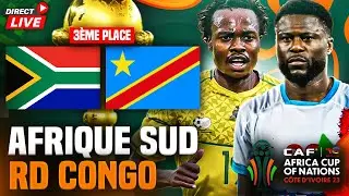 🔴🇿🇦🇨🇩 AFRIQUE DU SUD - RD CONGO /🔥MATCH 3EME PLACE / 🏆 can 2024 /