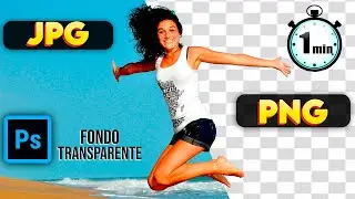 Como convertir una imagen a PNG photoshop 