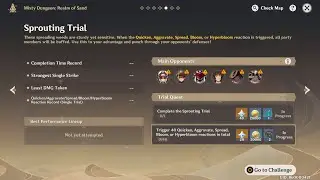 Sprouting Trial | Genshin Impact | Gameplay (PC)