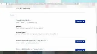 ECOTANK-L3110 Driver Download Windows 11 Setup Instruction