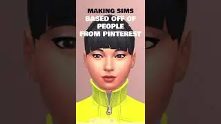 MAKING SIMS BASED OFF OF PINTEREST CC | The Sims 4 