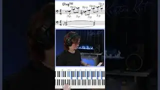 Джазовая фишка №37 от Кристины Крит - лидийский пассаж 