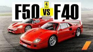 Ferrari F40 v Ferrari F50. Like You've Never Seen Them Before  /CHRIS HARRIS ON CARS