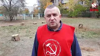 Субботник Депутата Кармазиновского в 19 м/р г. Волжского. 20.10.2018.