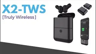 [Truly Wireless] X2-TWS  Bluetooth Earphone / 1600mAh Charger Box