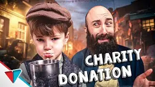 Being guilted into a charity donation in store