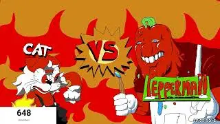 The Playable Pizza Cat Mod (DEMO): All transformations, bosses, sprites and title cards 