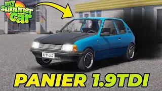 PANIER 1.9 TDI TURBO - MOD for PANIER 250! | My Summer Car 