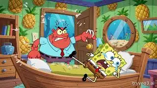 i asked veo 3 to make spongebob gets grounded