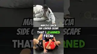 Marcelo Garcia side control escape #bjj #jiujitsu #martialarts